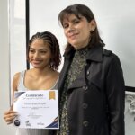 Victoria Semper estuvo muy feliz